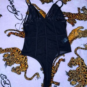 Kids Black One-Piece Swimsuit